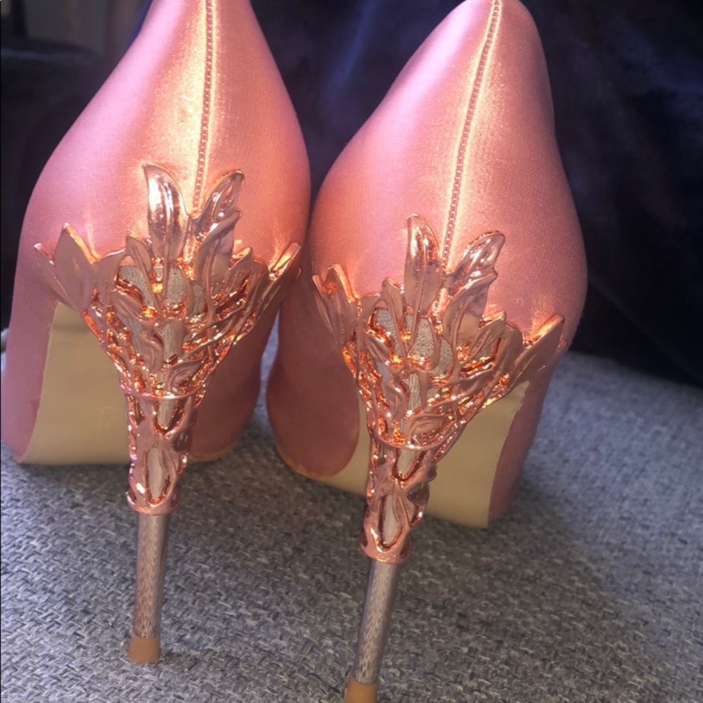Light pink heels